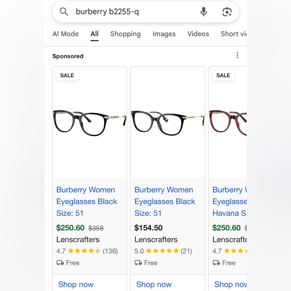 Burberry Wire Frames - image 5